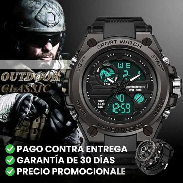 R-Shock™ Reloj Indestructible - Ultra Resistente y Estiloso + Regalos Especiales [Últimas Unidades]