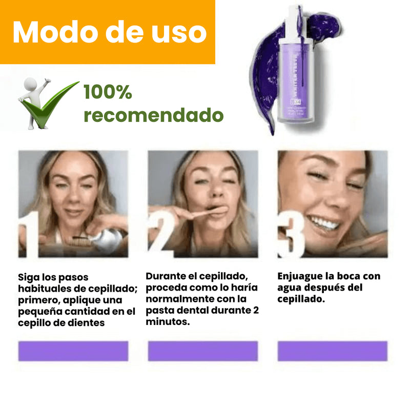 🔥¡SOLO HOY 70% OFF!🔥 - Sonrisa Brillante® - Sérum Correción de Color Dental Instantáneo